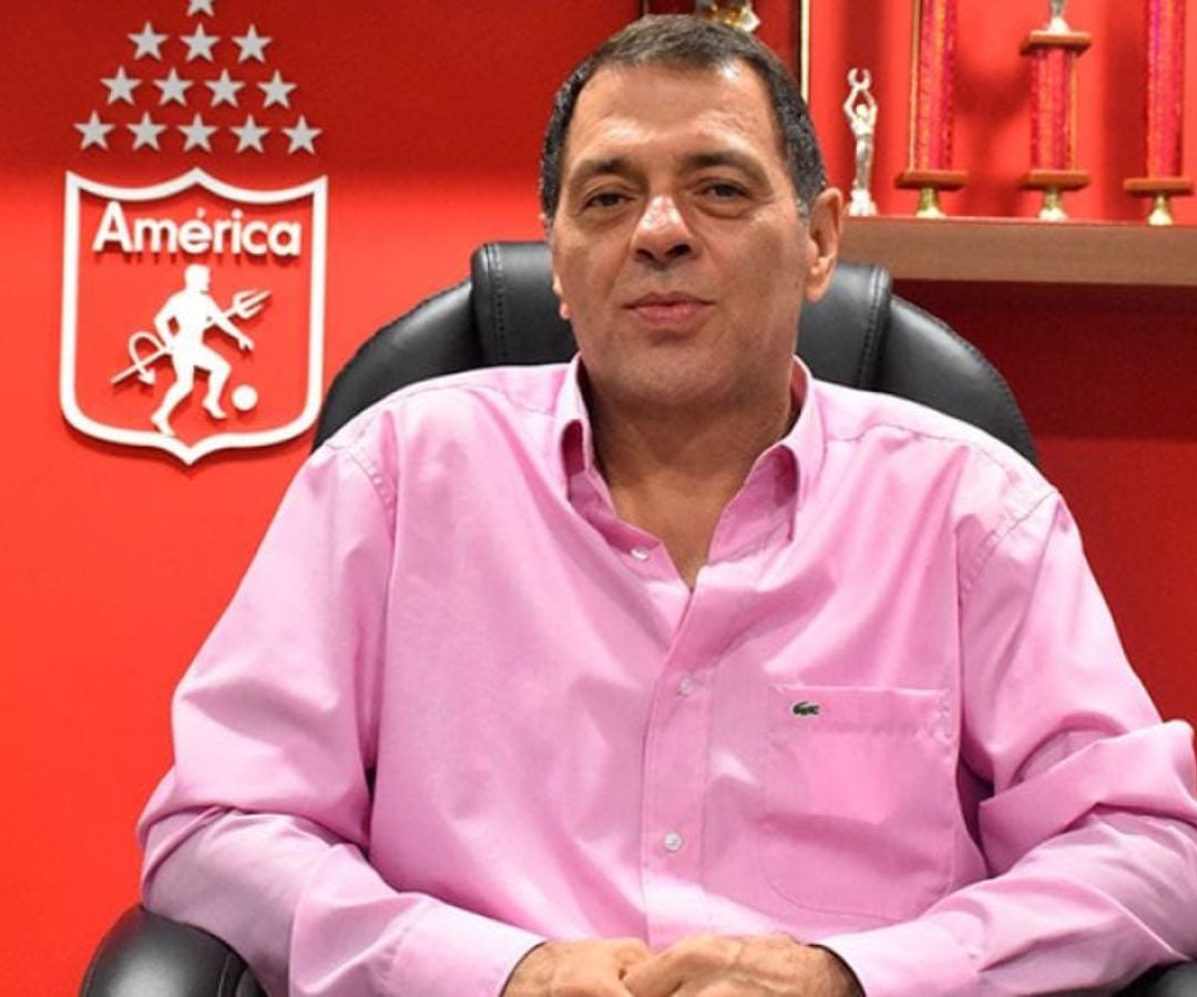 Tulio Alberto Gómez Giraldo, máximo accionista del club América de Cali.