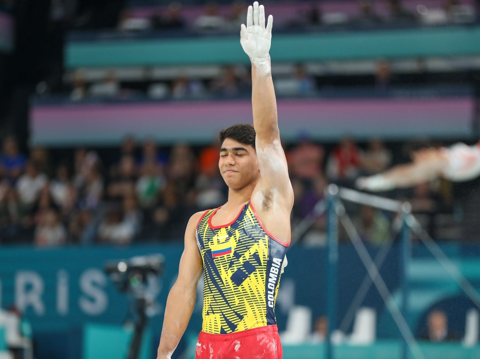 Gimnasta colombiano, Ángel Barajas
