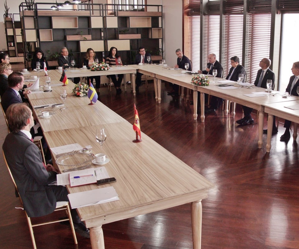 La reunión se realizó esta mañana en la Corte Suprema