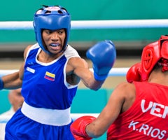 Angie Paola Valdés, boxeadora colombiana Angie Paola Valdés, boxeadora colombiana