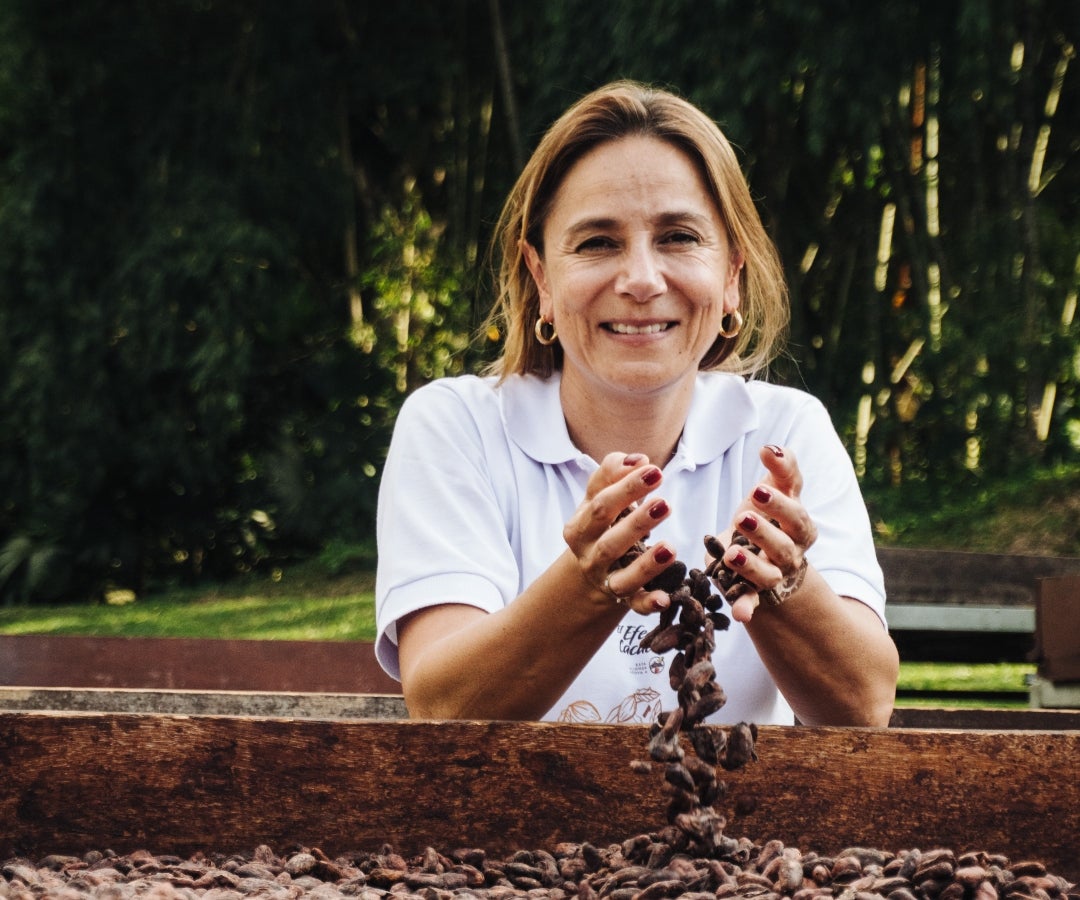 Julia Inés Ocampo, vicepresidente de Sostenibilidad y Abastecimiento de Cacao de Casa Luker
