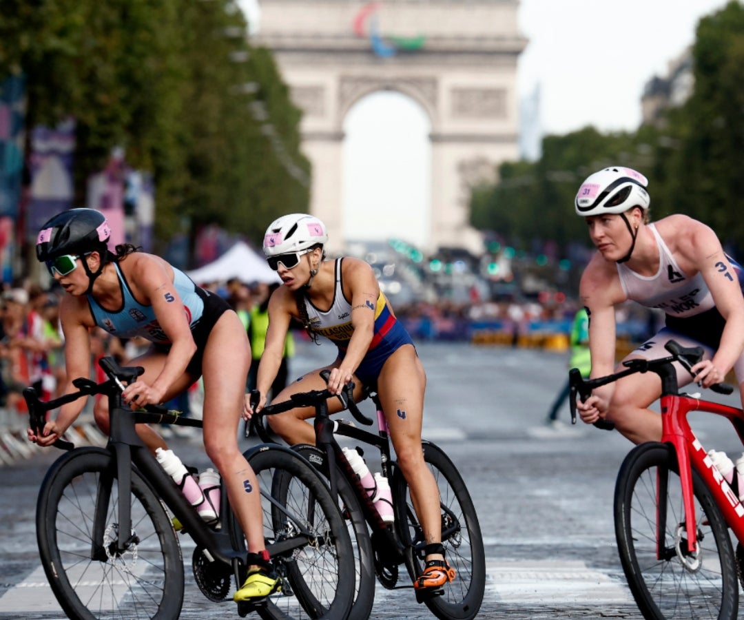 Triatlón femenino en París 2024