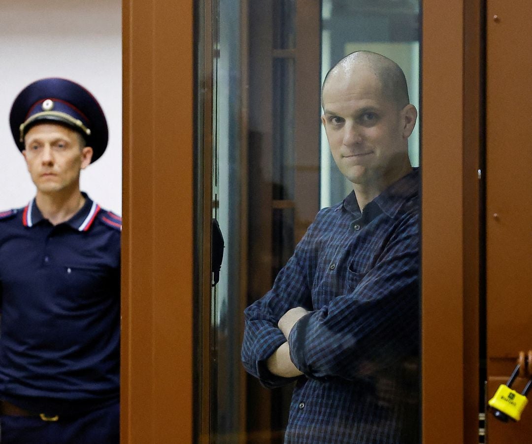 Evan Gershkovich, reportero de Wall Street Journal y prisionero de Rusia