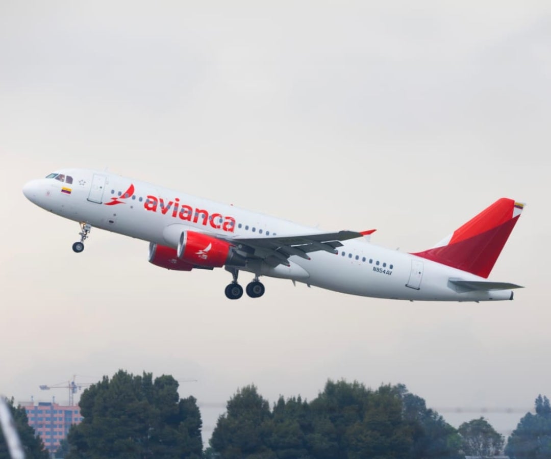 Avión de Avianca