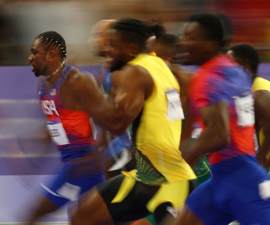 Noah Lyles ganó el oro en 100 metros