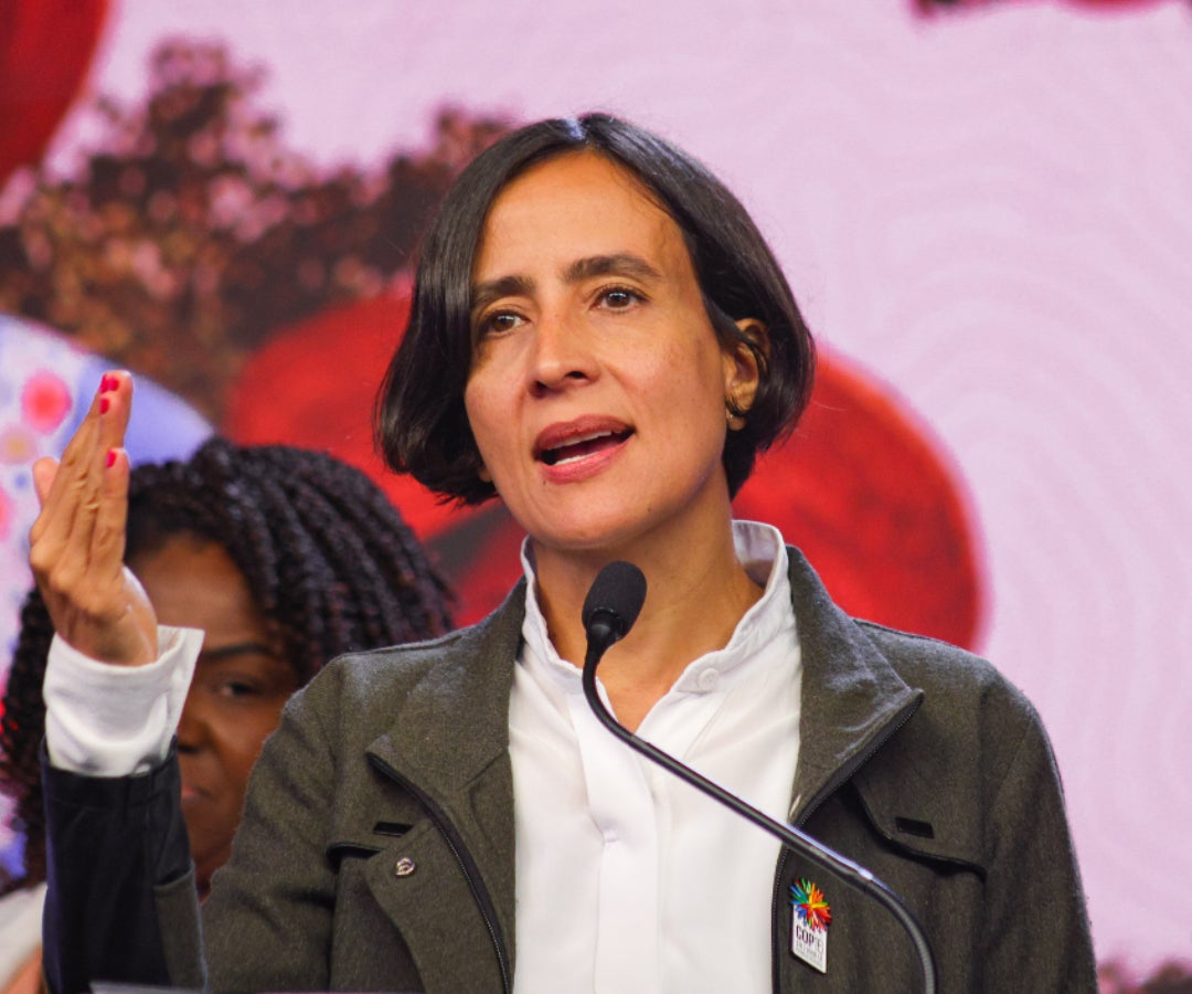 La ministra de Ambiente, Susana Muhamad