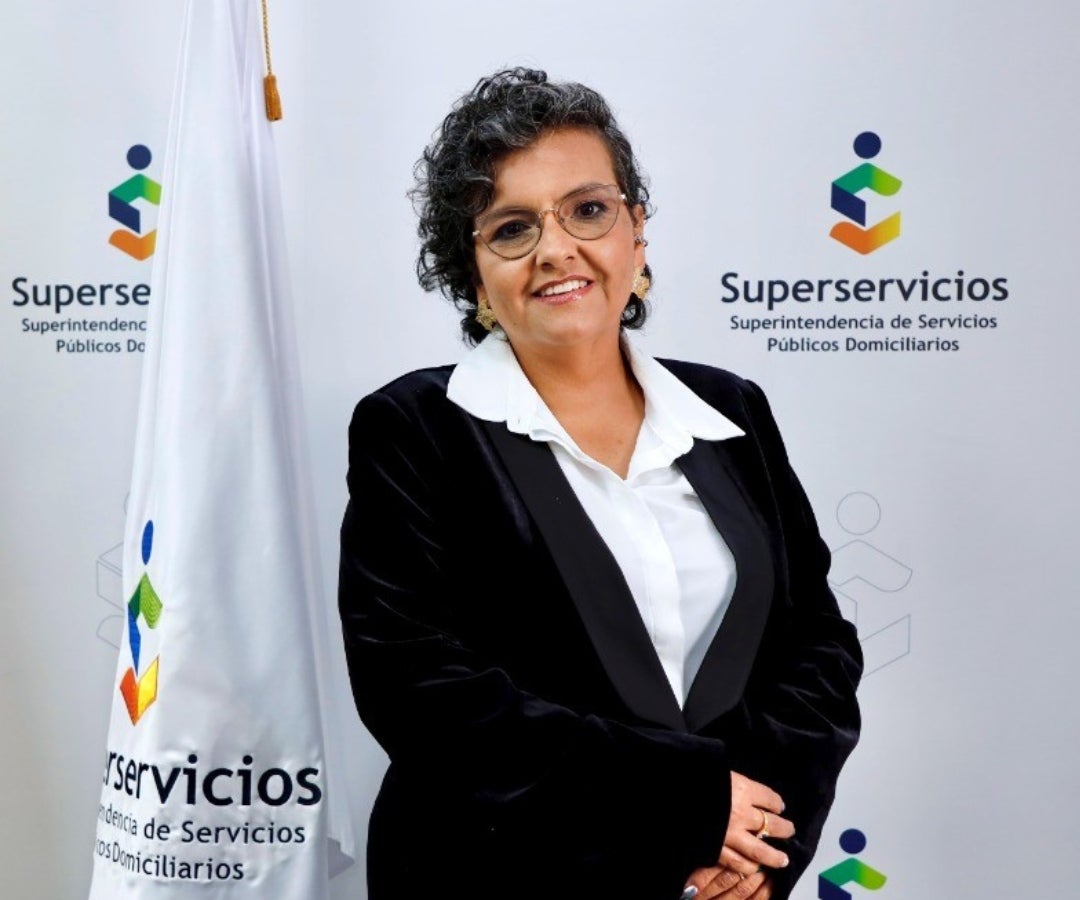 Sandra Téllez, superintendente delegada para Energía y Gas Combustible.