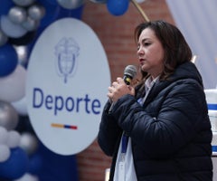 Luz Cristina López, ministra del Deporte Luz Cristina López, ministra del Deporte