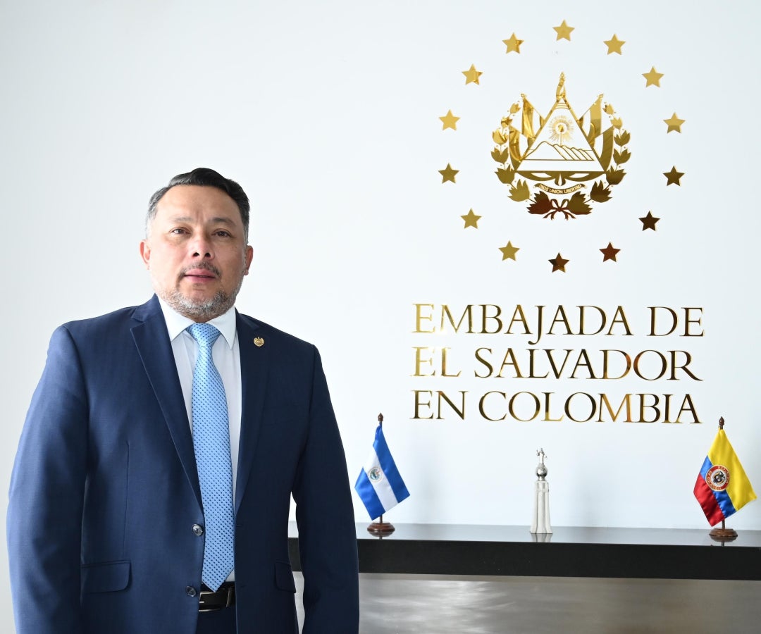 Germán Banacek, embajador de El Salvador en Colombia
