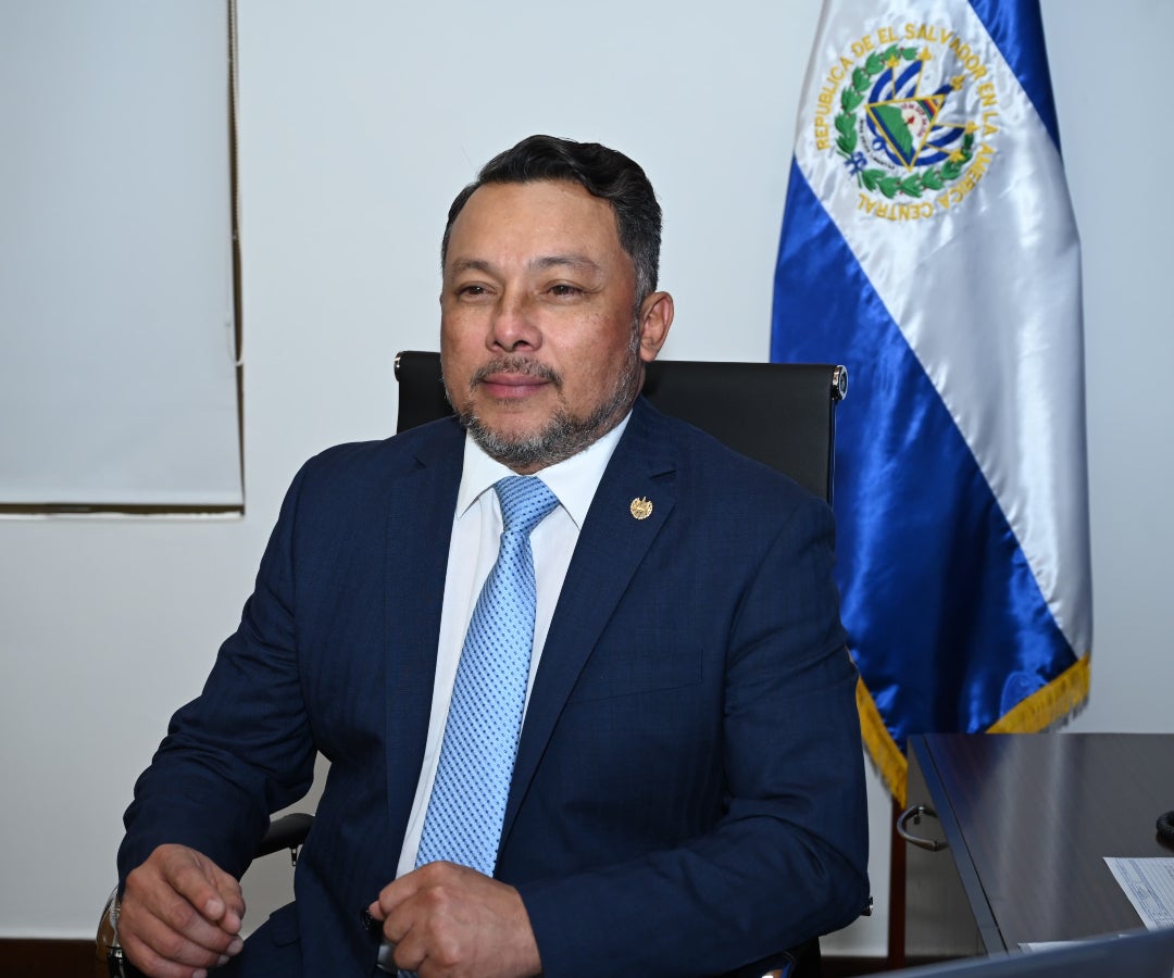 Germán Banacek, embajador de El Salvador en Colombia