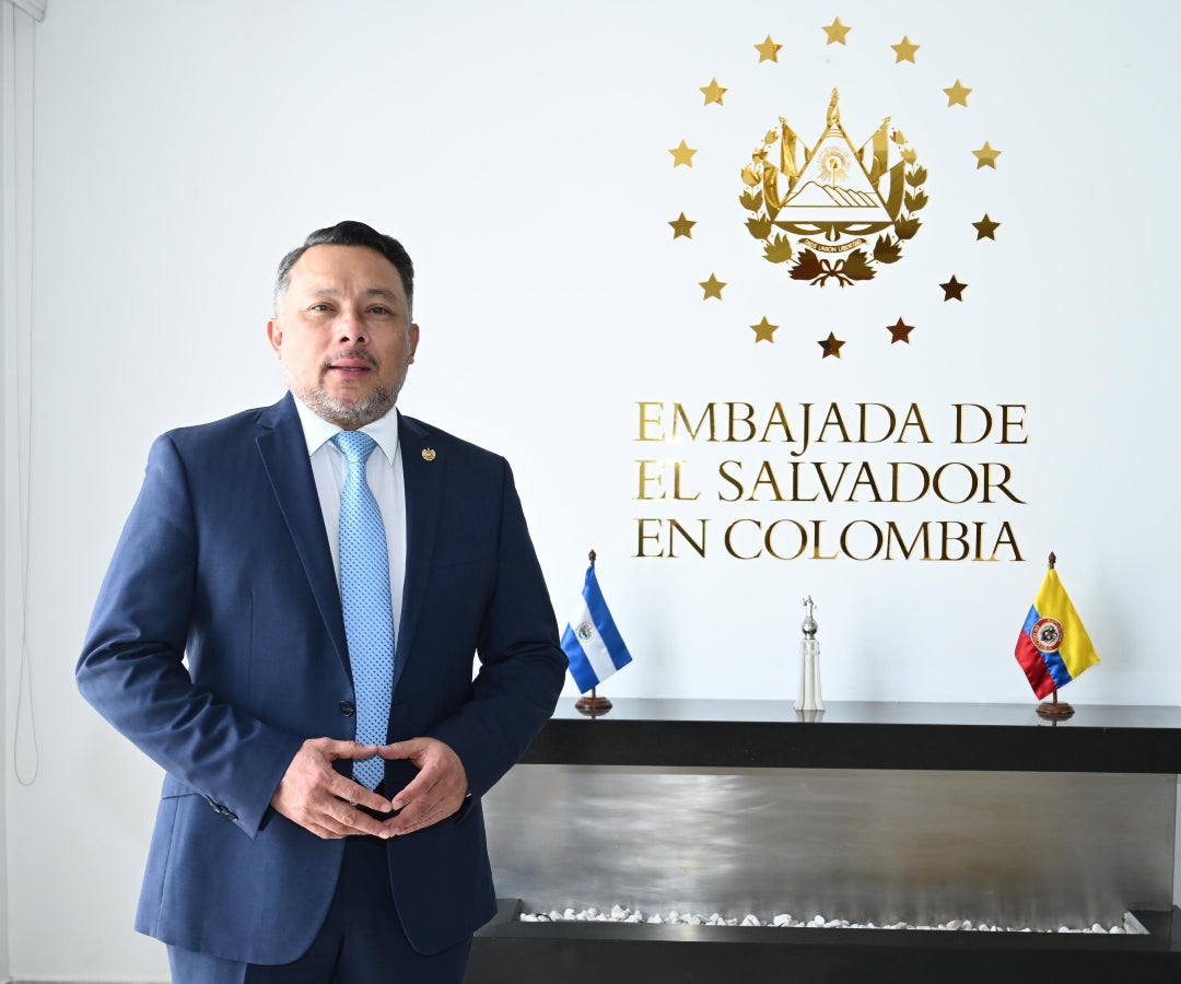 Germán Banacek, embajador de El Salvador en Colombia