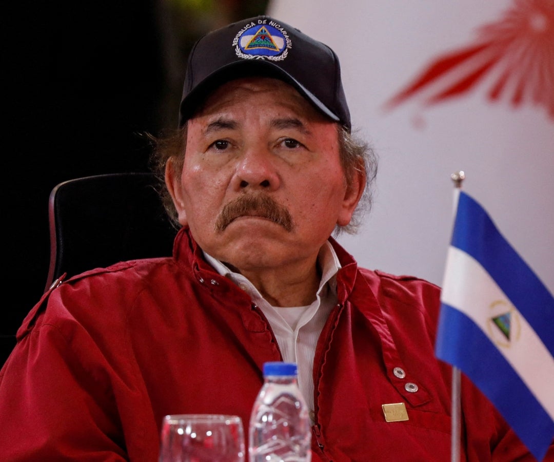 Daniel Ortega, presidente de Nicaragua