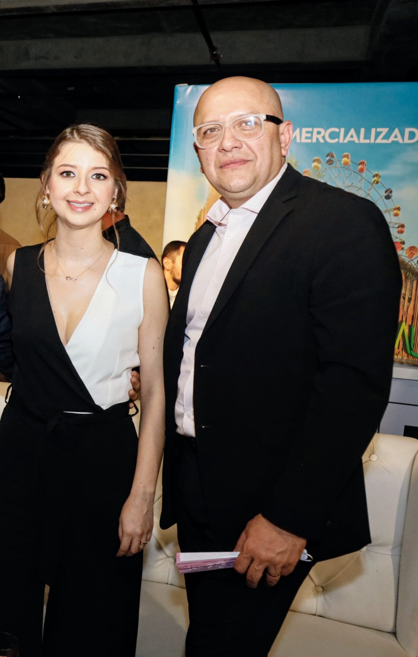 También de Estilo Ingeniería, Vanesa Álvarez, jefe comercial de Modernizaciones, y Rafael Herrera, director financiero.