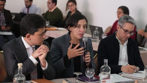 Luis Carlos Reyes, ministro de Comercio, y Martha Carvajalino, ministra de AgriculturaLuis Carlos Reyes, ministro de Comercio, y Martha Carvajalino, ministra de Agricultura