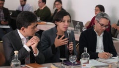 Luis Carlos Reyes, ministro de Comercio, y Martha Carvajalino, ministra de AgriculturaLuis Carlos Reyes, ministro de Comercio, y Martha Carvajalino, ministra de Agricultura