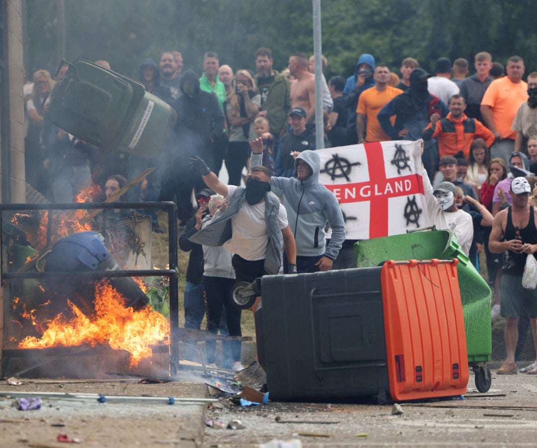 Protestas en Reino Unido