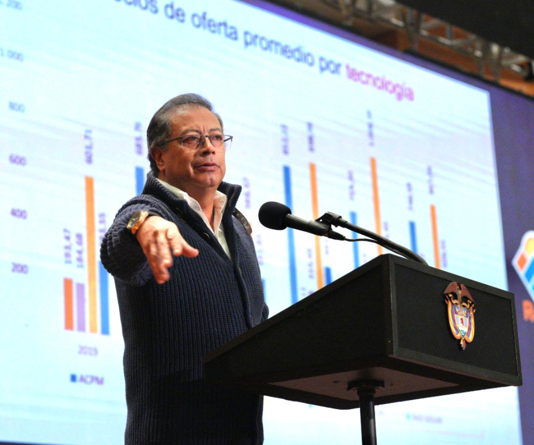 Gustavo Petro, presidente de Colombia