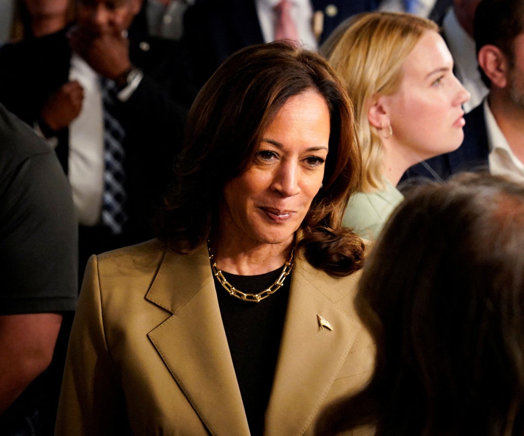 Kamala Harris aventajaría a Donald Trump en tres estados clave