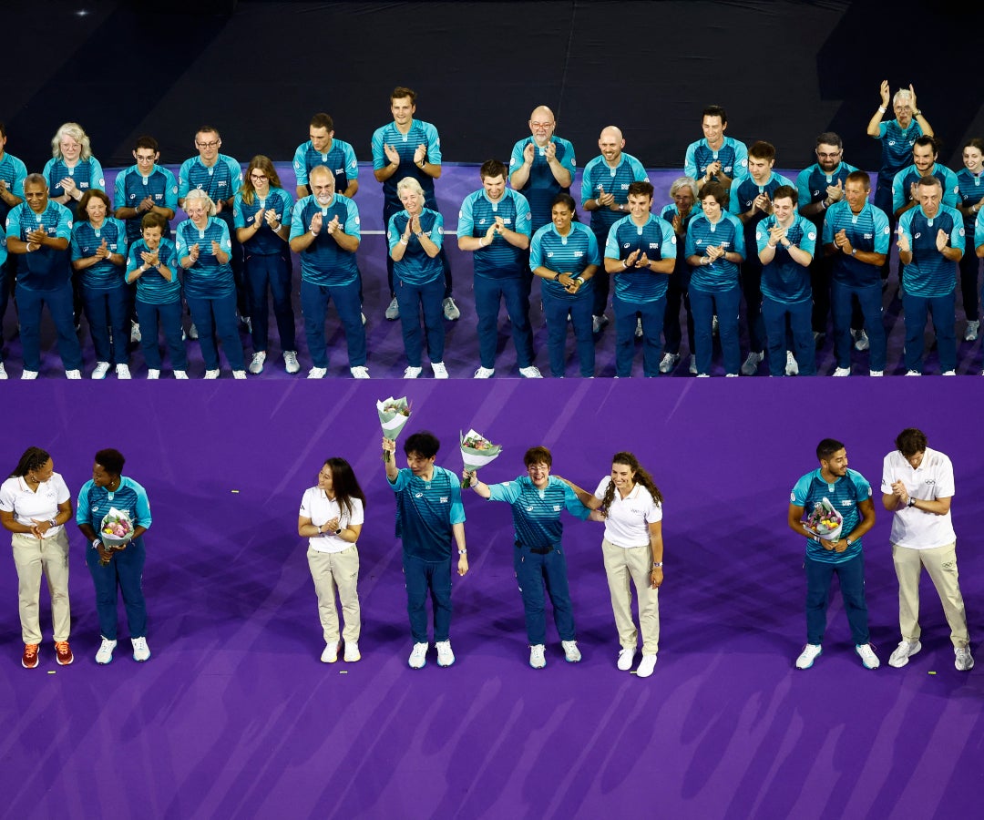 Reconocimiento a los voluntarios de los JJ.OO.