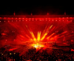 Puesta en escena de la clausura de los JJ.OO. Puesta en escena de la clausura de los JJ.OO.