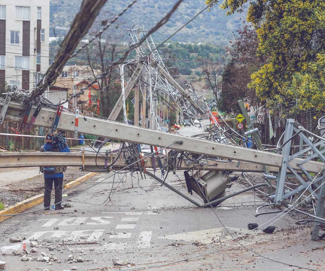 Trabajos de Enel en Chile