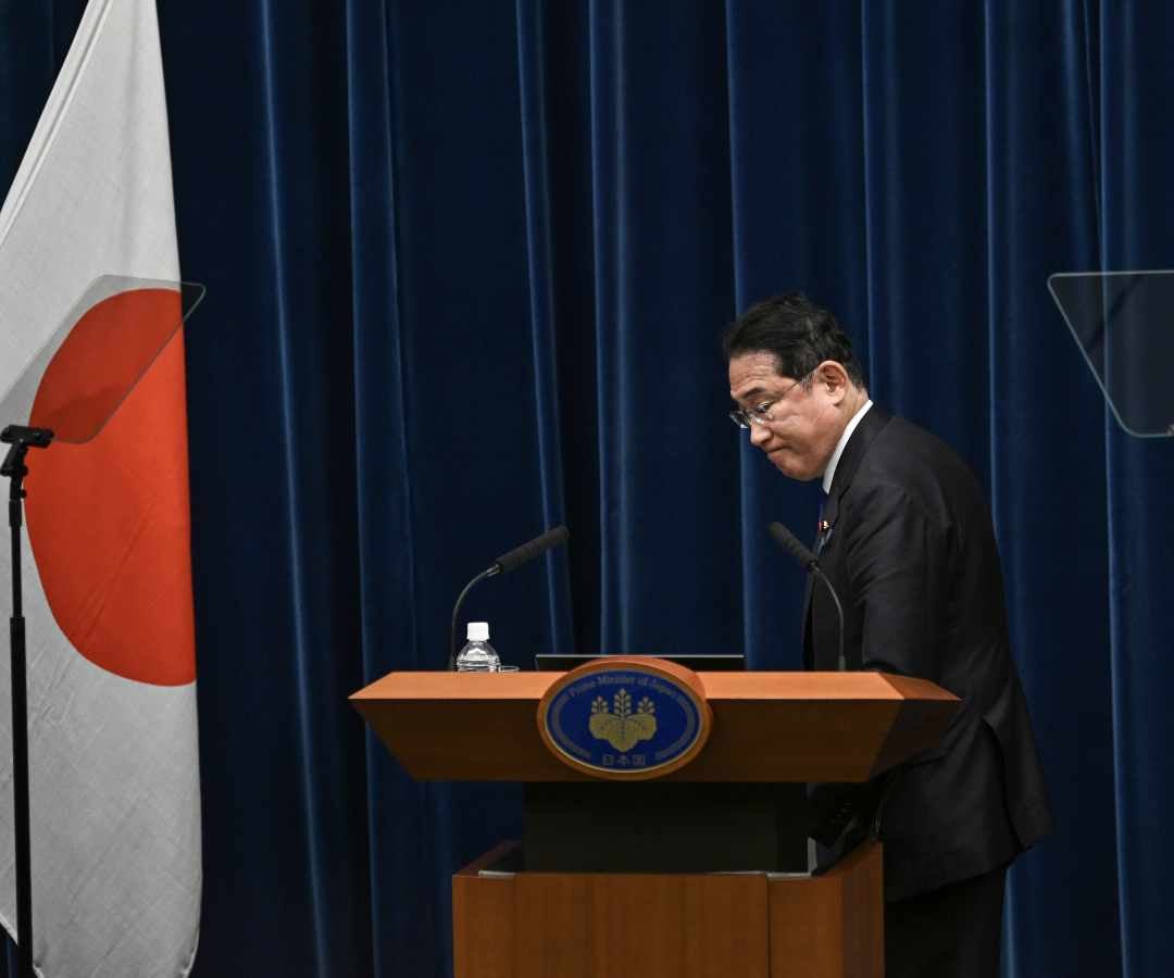 Fumio Kishida, primer ministro de Japón. Kishida no se presentará a un segundo mandato como líder del Partido Liberal Democrático, lo que abre el camino a una carrera para sucederle como primer ministro.