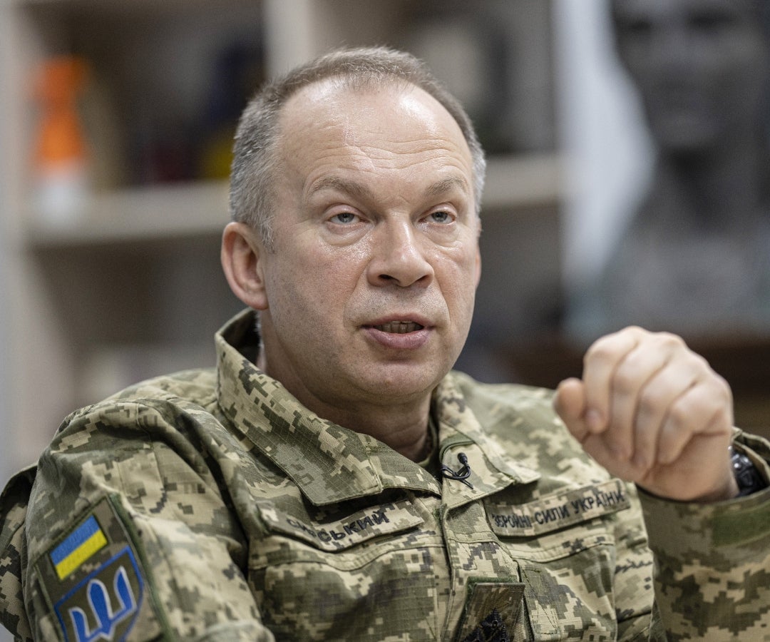 Jefe del ejército de Ucrania, Oleksandr Syrskyi