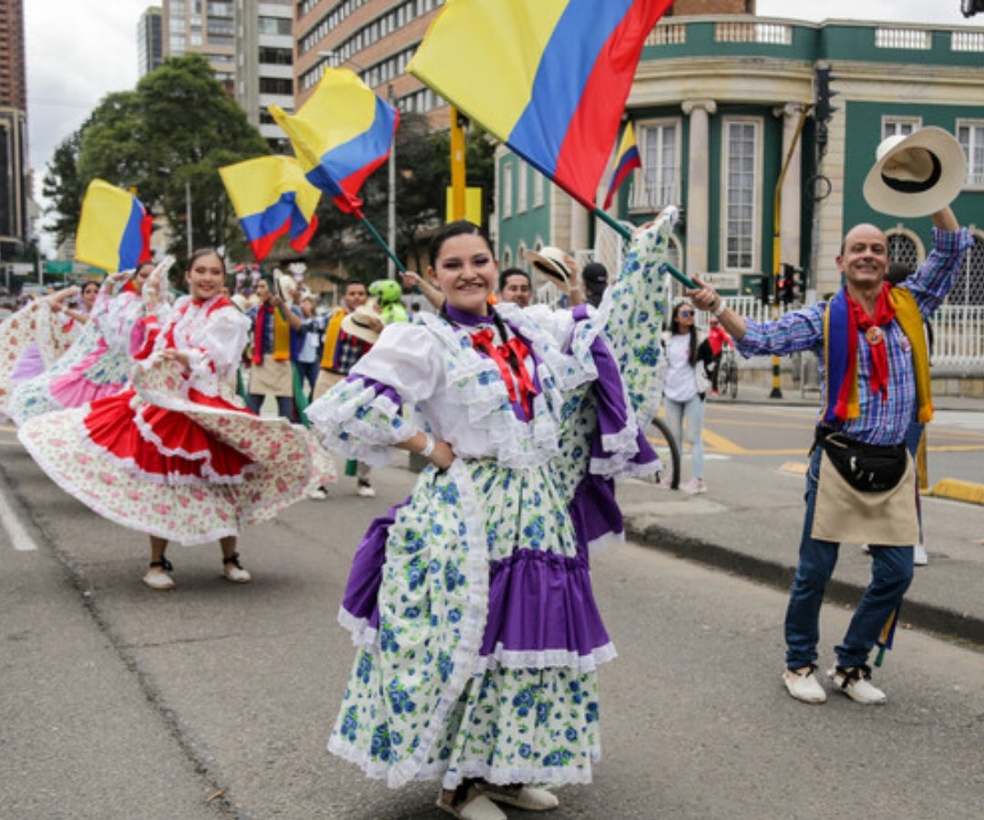 Desfile de La Caminata de la solidaridad