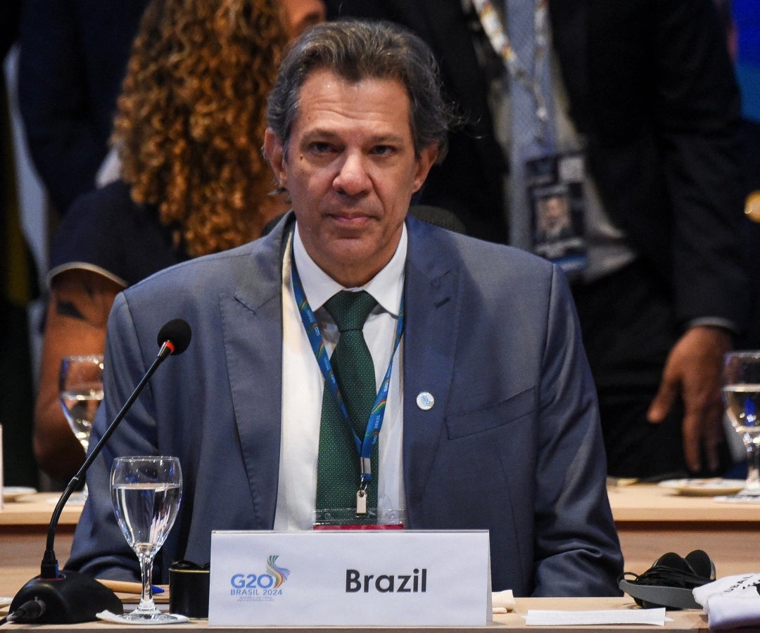 Fernando Haddad, ministro de hacienda de Brasil