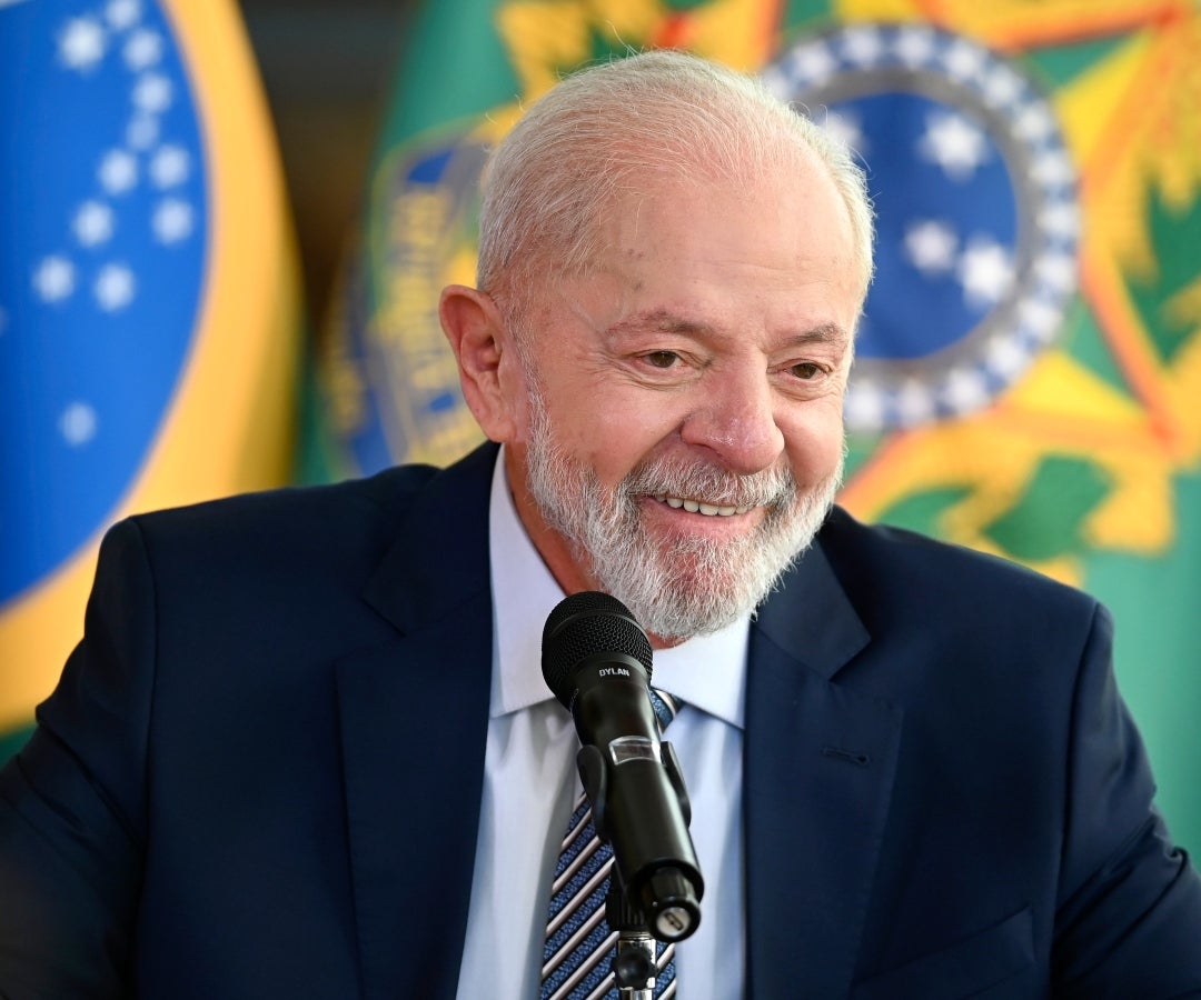 Presidente de Brasil Lula Da Silva