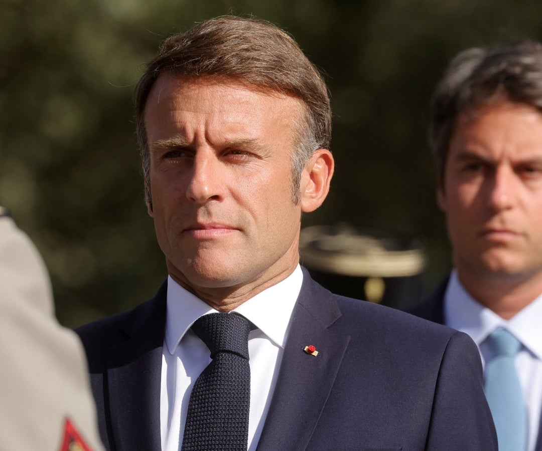 Emmanuel Macron, presidente de Francia