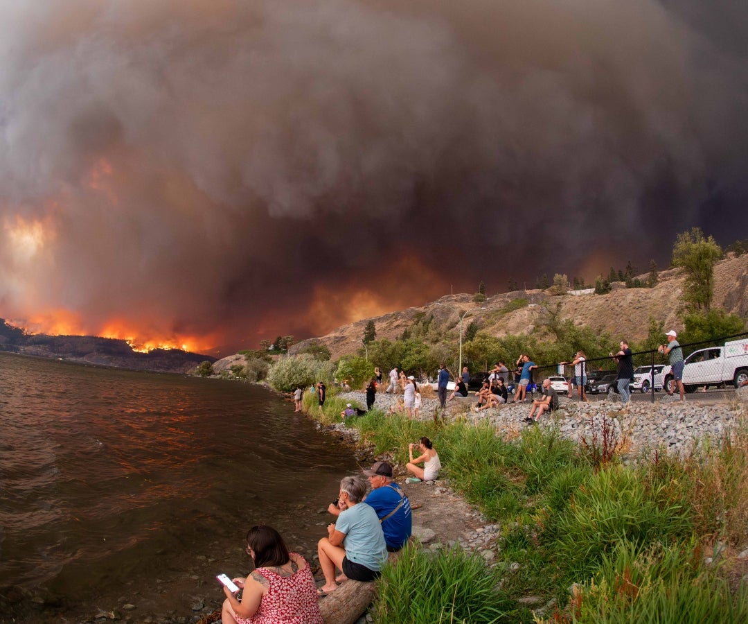 Incendios forestales en Canadá 2024