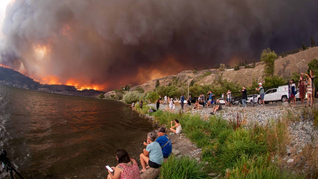 Incendios forestales en Canadá 2024