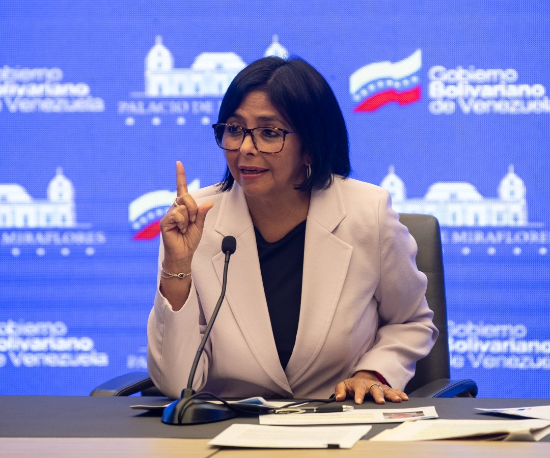 Delcy Rodríguez vicepresidente de Venezuela