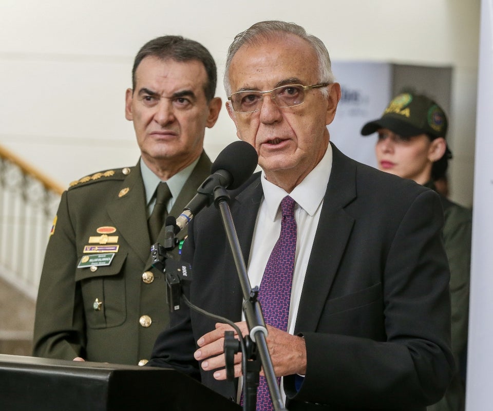 Ministro de Defensa, Iván Velásquez