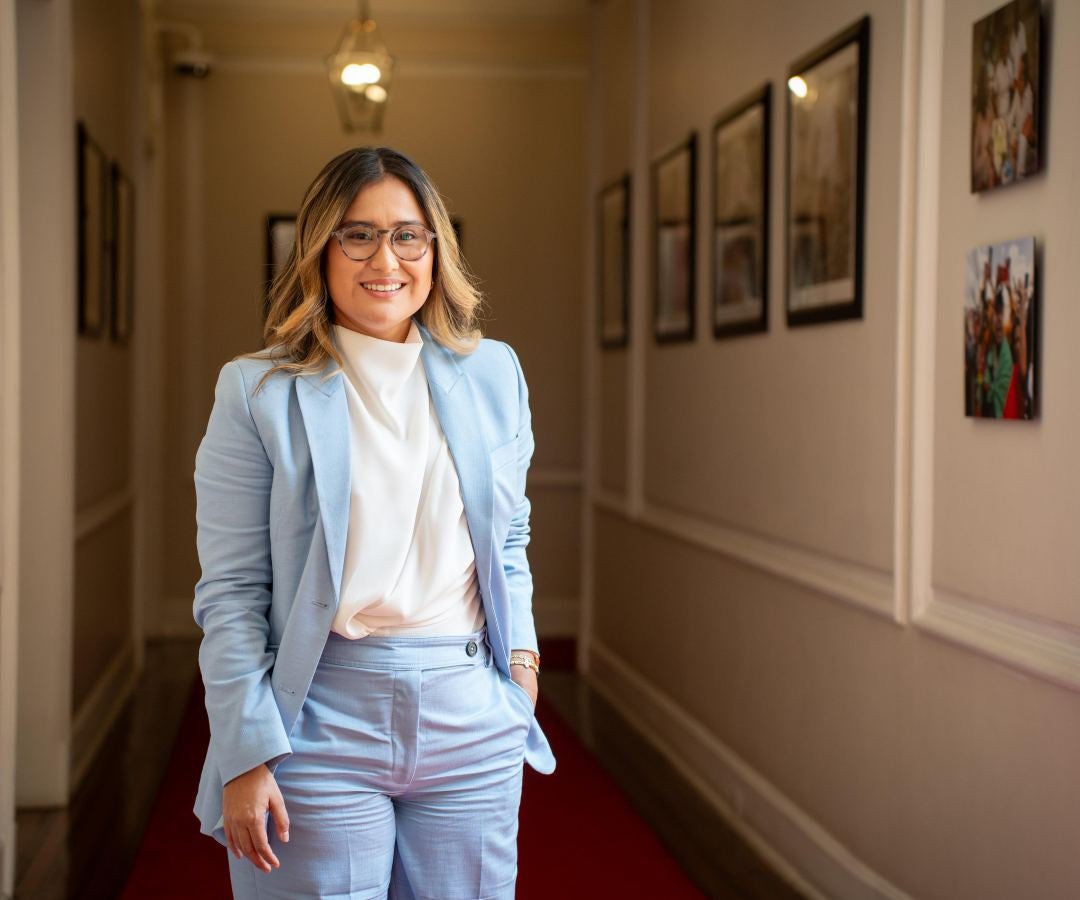 María José Navarro, superintendente de Economía Solidaria