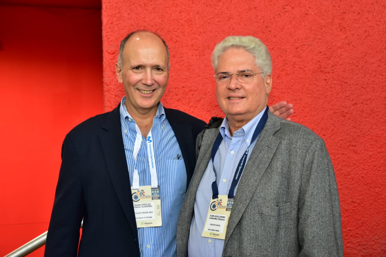 Juan Emilio Posada Echeverri, expresidente de ISA; y Juan Guillermo Londoño Posada, de la Junta Directiva de Grupo Bios