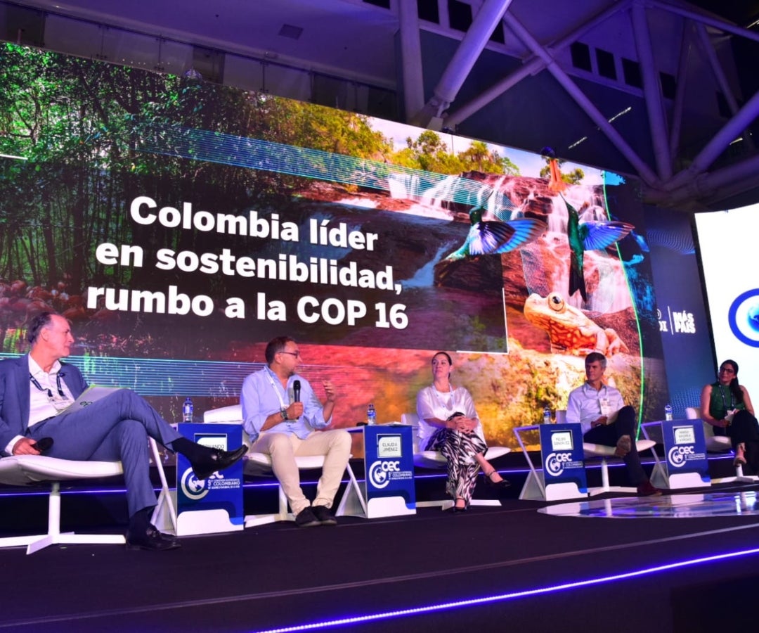 Panel "Colombia líder en sostenibilidad, rumbo a la COP16"