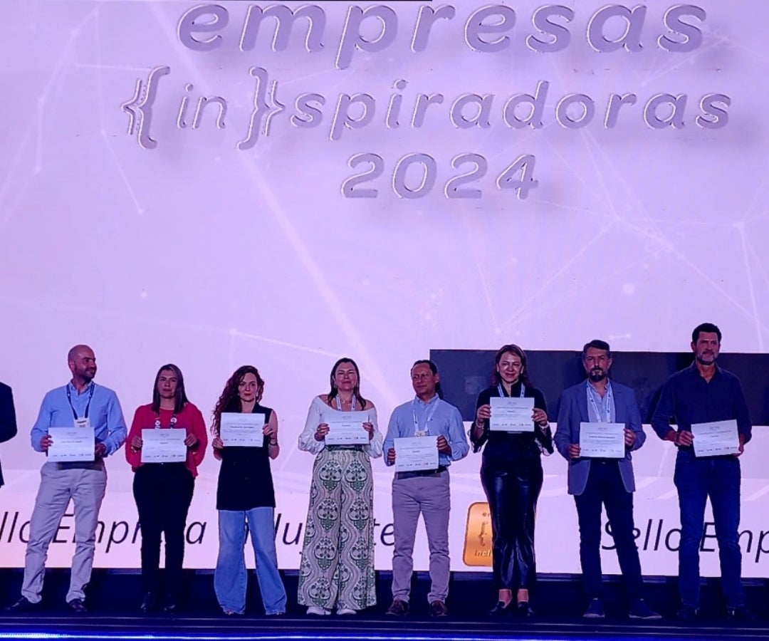 Premiación empresas inspiradoras durante Congreso de la Andi 2024