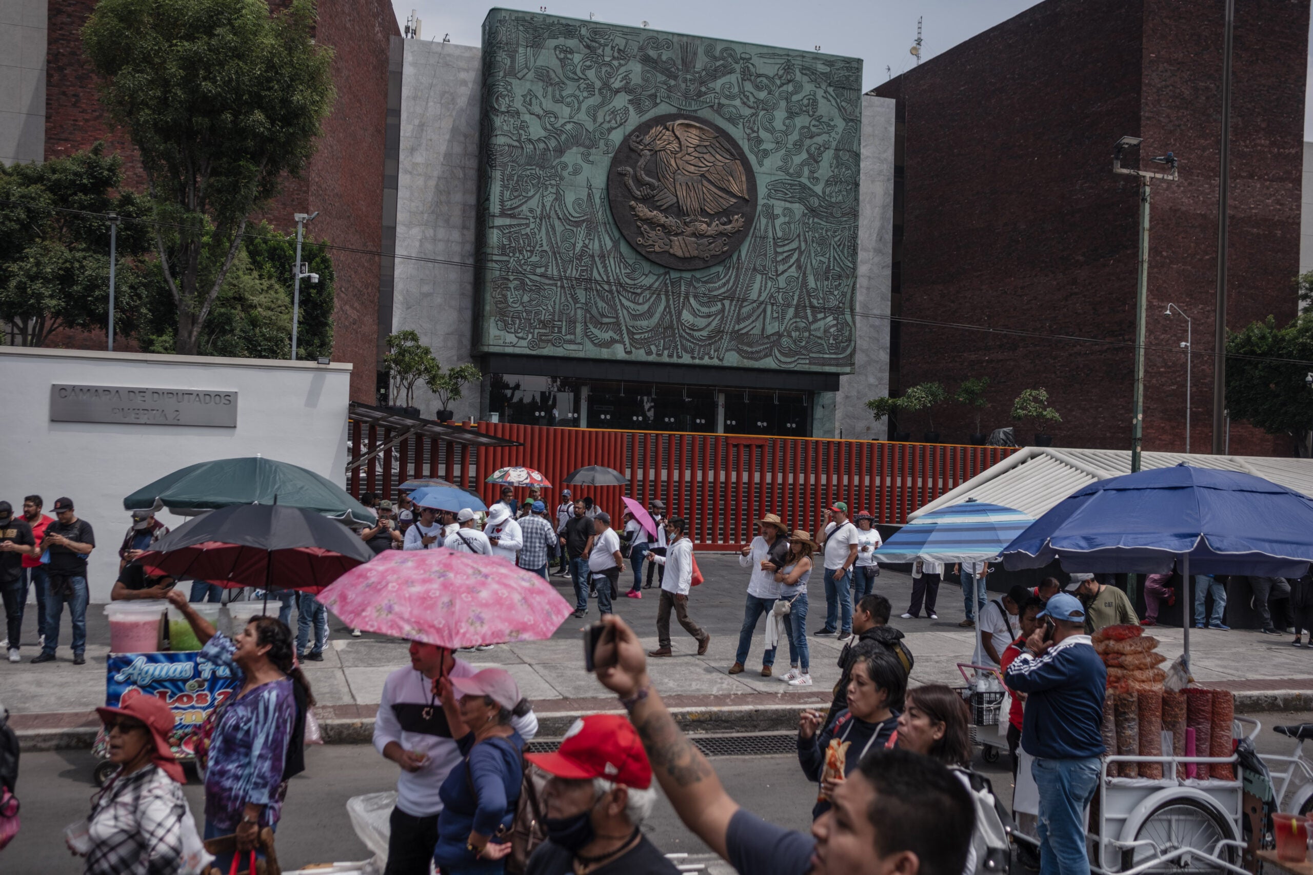 Protestas por reforma al sistema judicial en México