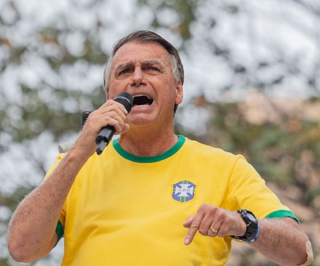 Jair Bolsonaro, expresidente de Brasil