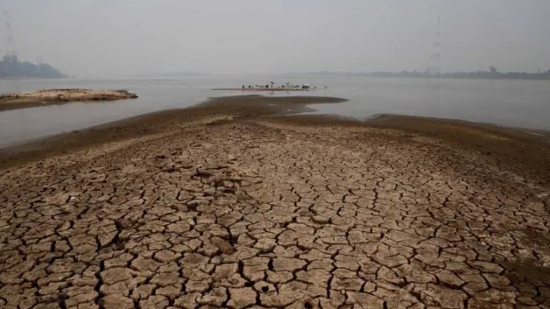 Río Paraguay en sequía