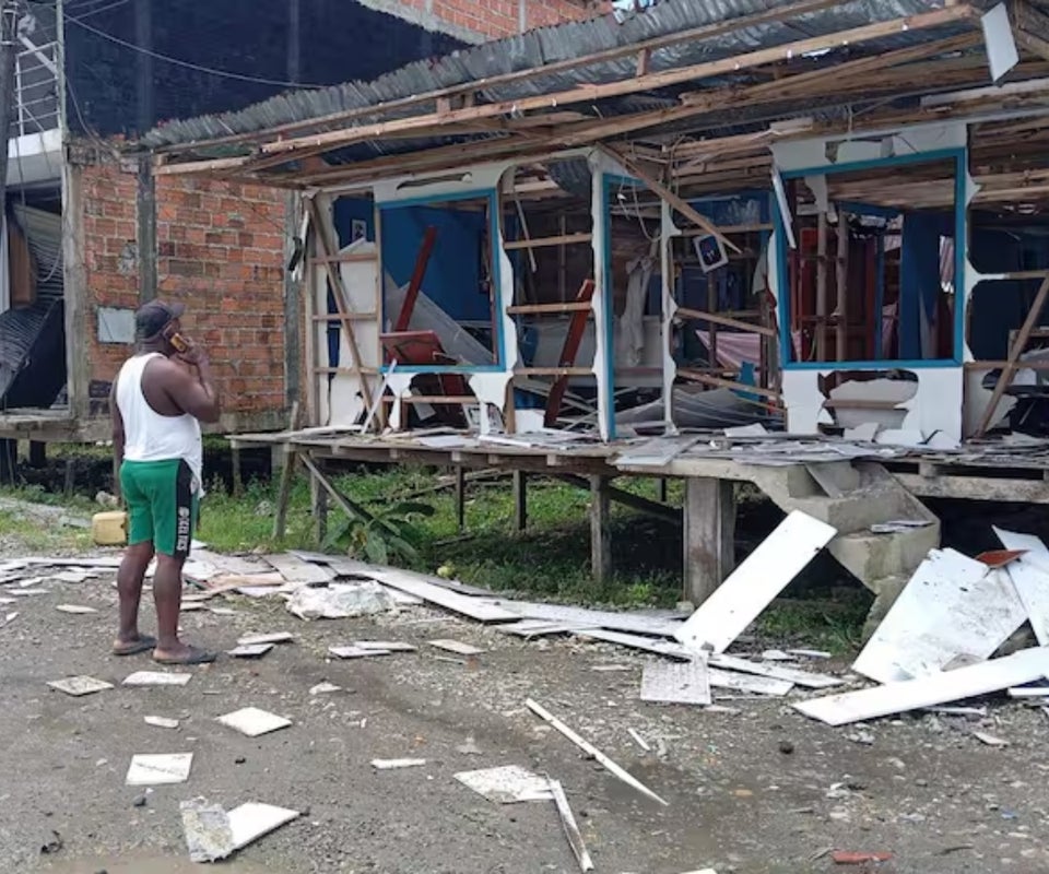 Atentado en Timbiquí, Cauca