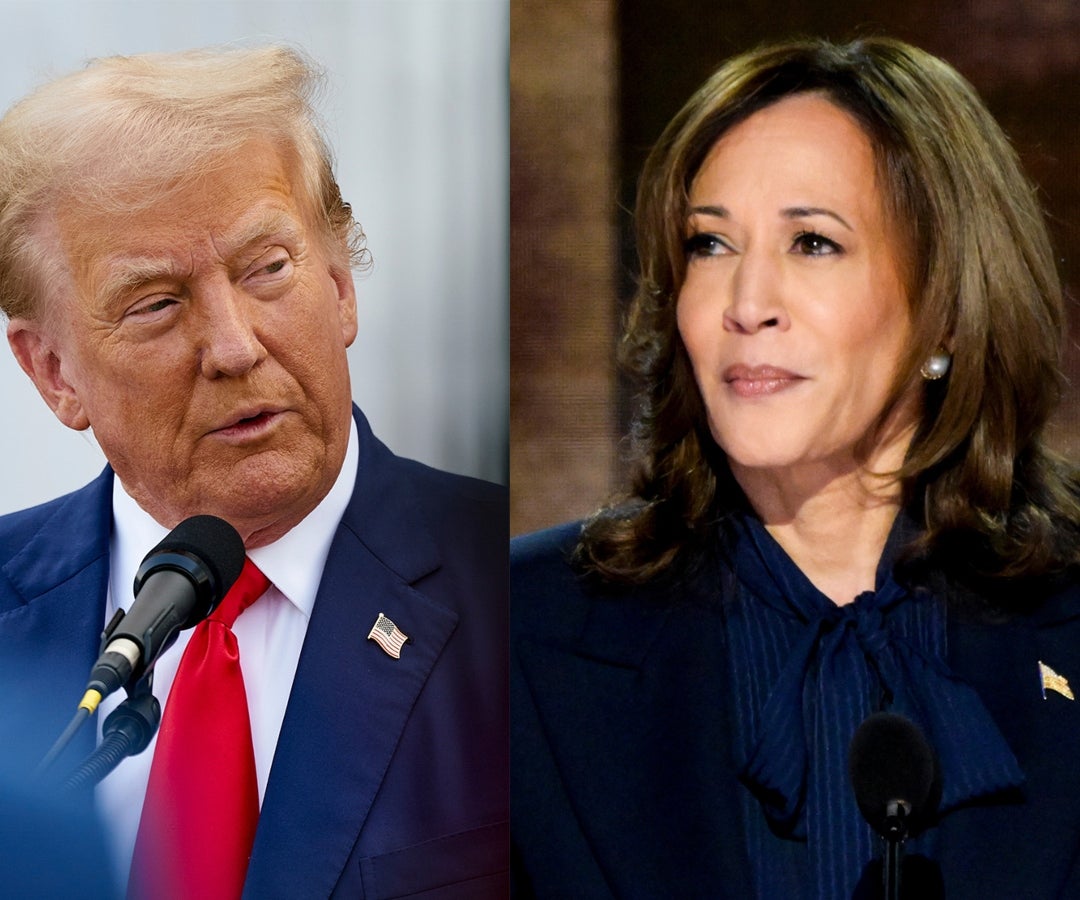 Donald Trump y Kamala Harris