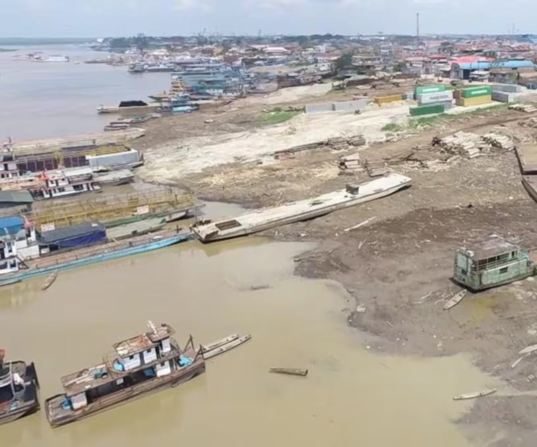 Sequía en el Amazonas