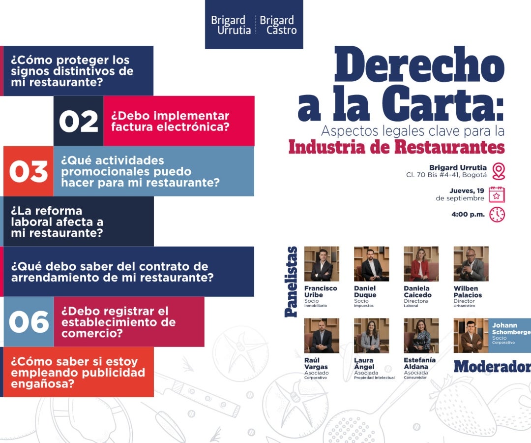 Evento - Derecho a la Carta