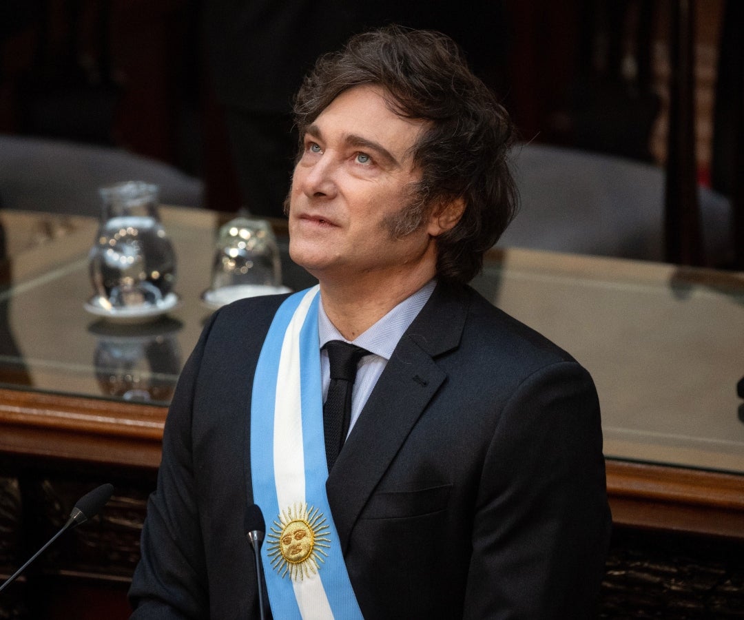 Javier Milei, presidente de Argentina