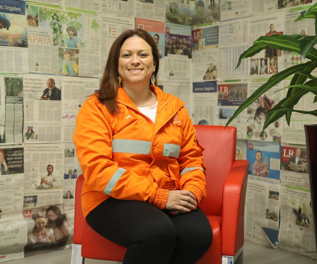 Natasha Avendaño, gerente cueducto y Alcantarillado de Bogotá.