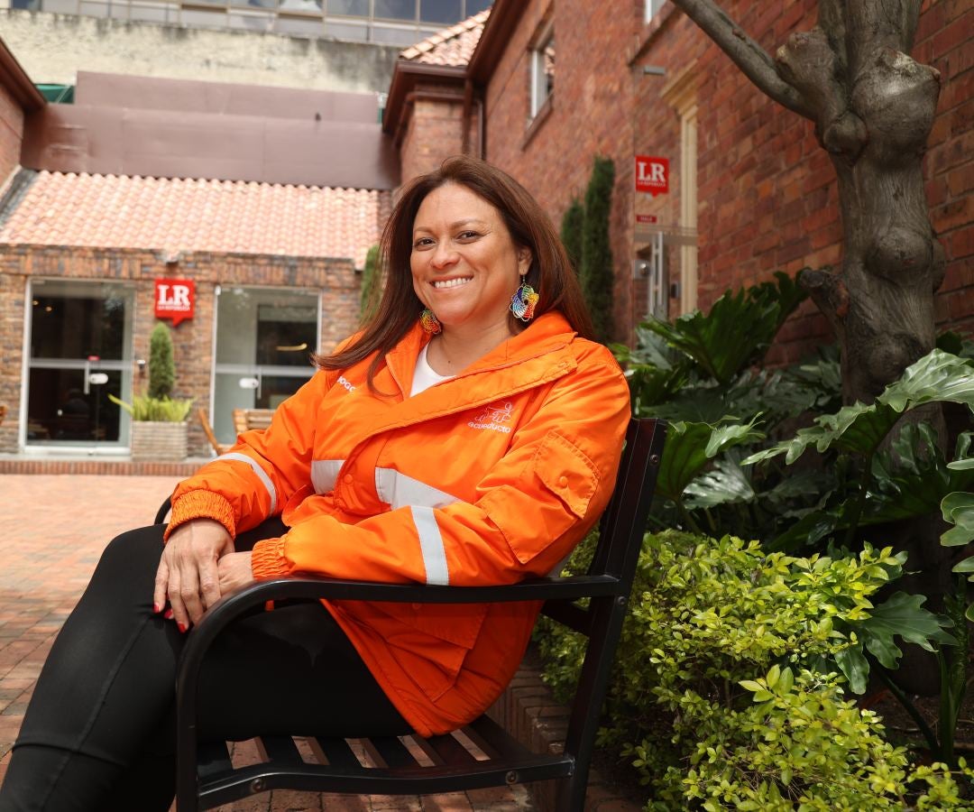 Natasha Avendaño, gerente acueducto y Alcantarillado de Bogotá.