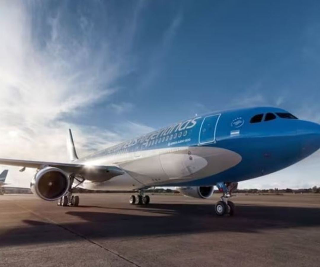 Aerolíneas Argentinas es propiedad estatal desde 2008.